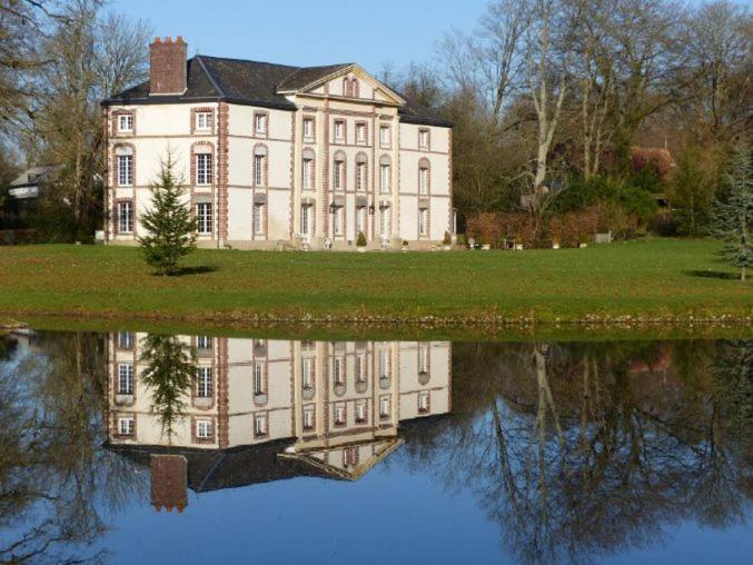 Appartement Édouard André dans château XIX ème Bracquetuit Exterior foto