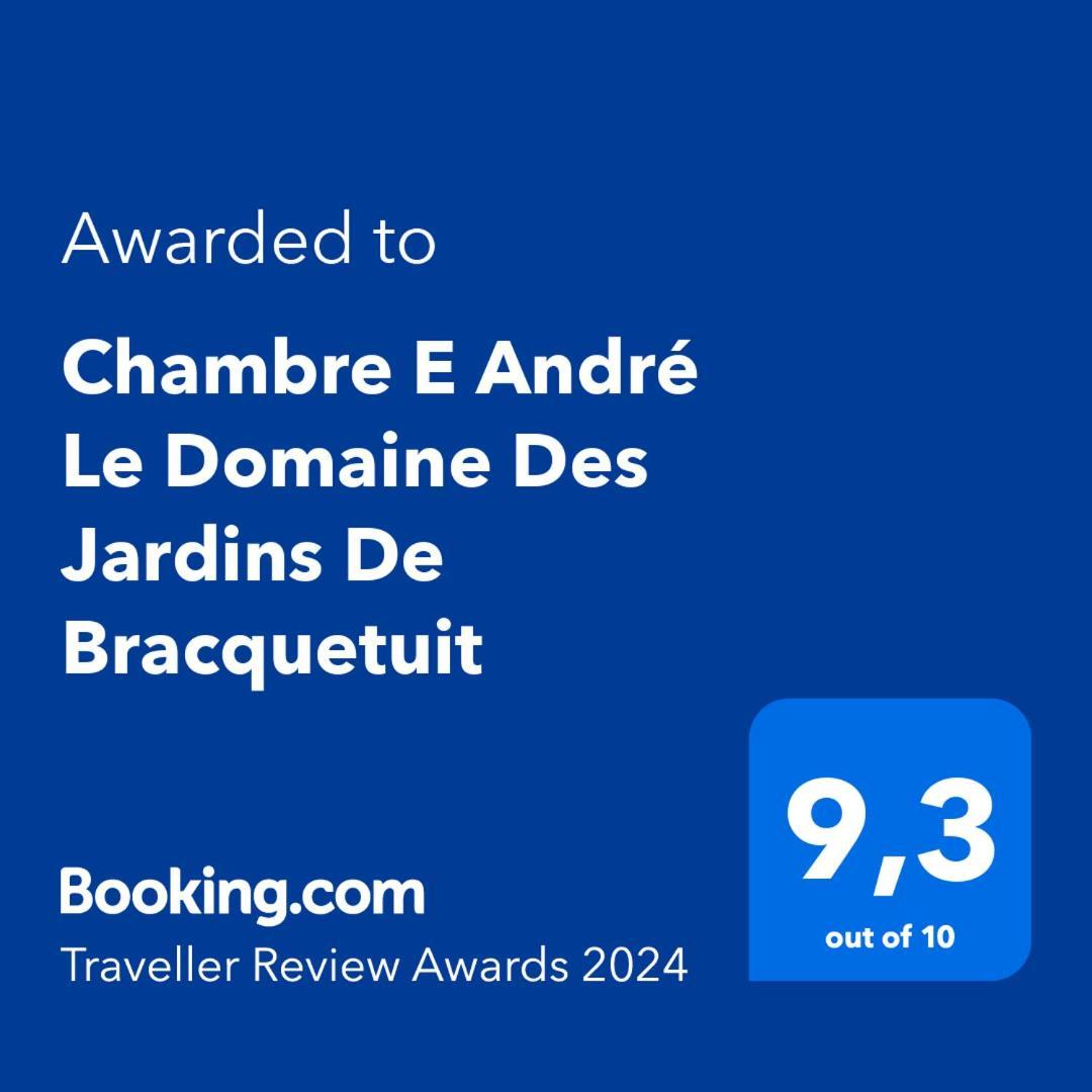 Appartement Édouard André dans château XIX ème Bracquetuit Exterior foto